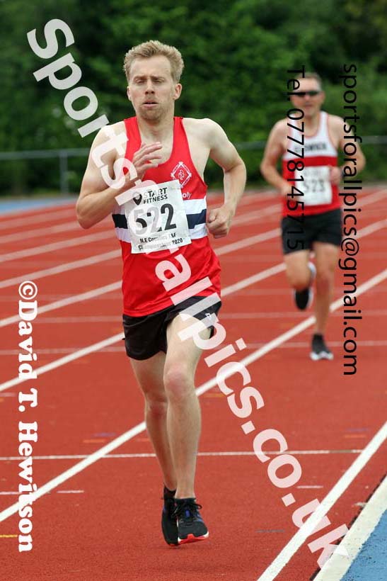 North Eastern 10000 metres, 2021 North Eastern Champs., Shildon. Photo: David T. Hewitson/Sports for All Pics